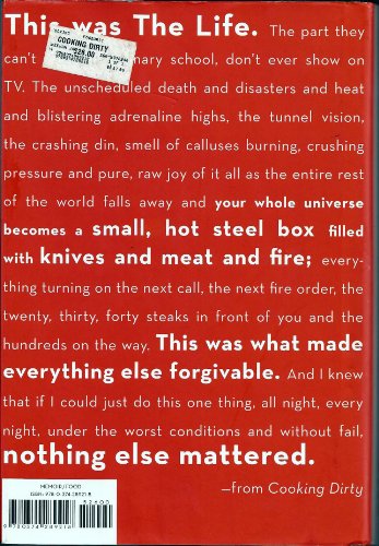 cover image Cooking Dirty: A Story of Life, Sex, Love, and Death in the Kitchen