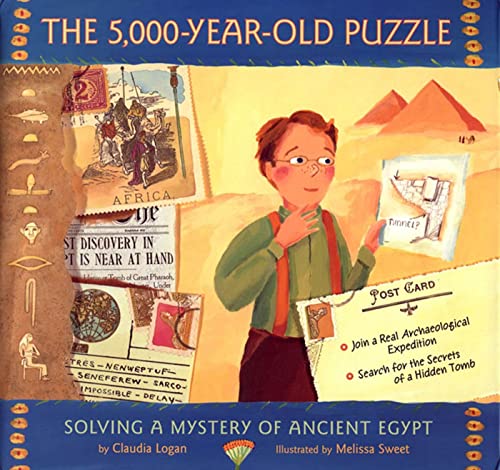 cover image THE 5,000-YEAR-OLD PUZZLE: Solving a Mystery of Ancient Egypt