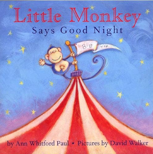 cover image LITTLE MONKEY SAYS GOOD NIGHT