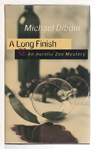 cover image A Long Finish: An Aurelio Zen Mystery