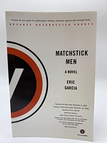 cover image MATCHSTICK MEN