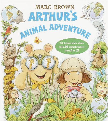 cover image Arthur's Animal Adventure
