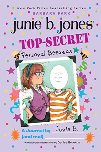 cover image Top-Secret, Personal Beeswax: A Journal by Junie B. (and Me!)