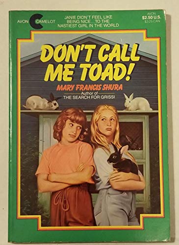 cover image Don't Call Me Toad!
