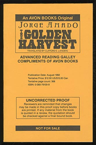 cover image The Golden Harvest