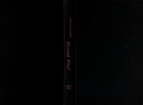 cover image Howard Who?: Twelve Outstanding Stories of Speculative Fiction