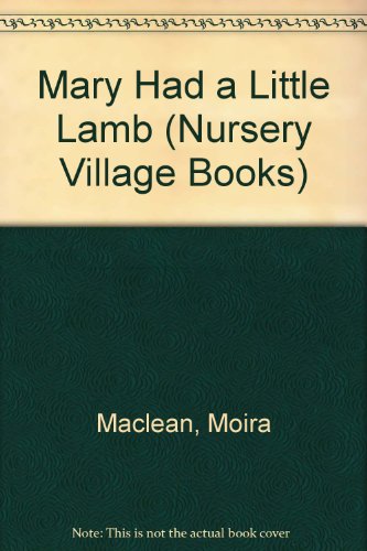 cover image Mary Had a Little Lamb