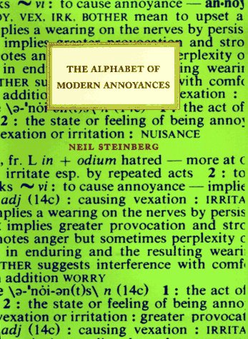 cover image The Alphabet of Modern Annoyances