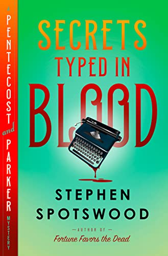 cover image Secrets Typed in Blood: A Pentecost and Parker Mystery