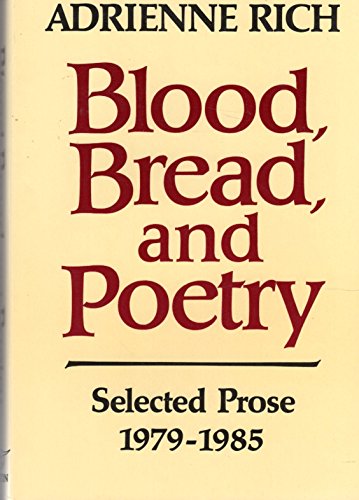 cover image Blood, Bread, and Poetry: Selected Prose, 1979-1985