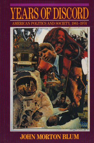 cover image Years of Discord: American Politics and Society, 1961-1974