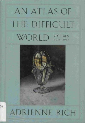 cover image An Atlas of the Difficult World: Poems, 1988-1991
