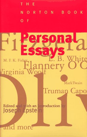 cover image The Norton Book of Personal Essays