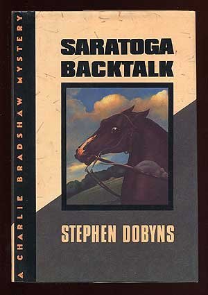 cover image Saratoga Backtalk: A Charlie Bradshaw Mystery