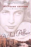 cover image A SAD AFFAIR