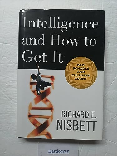 cover image Intelligence and How to Get It: Why Schools and Cultures Count