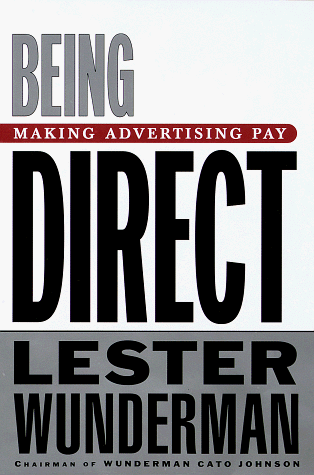 cover image Being Direct: Making Advertising Pay