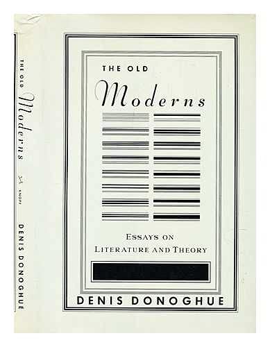 cover image The Old Moderns: Essays on Literature and Theory
