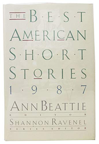 cover image The Best American Short Stories 1987
