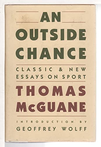 cover image An Outside Chance: Classic and New Essays on Sport