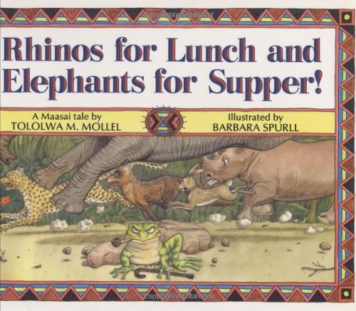 cover image Rhinos for Lunch and Elephants for Supper!