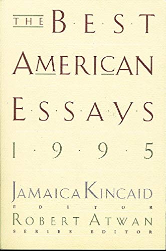 cover image The Best American Essays
