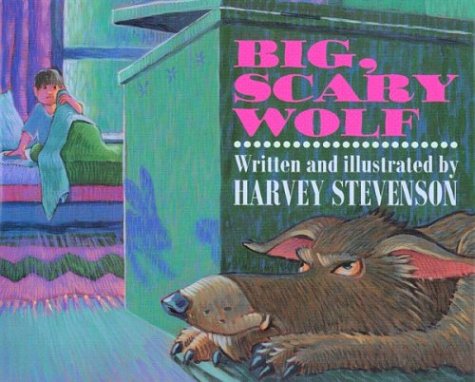 cover image Big, Scary Wolf