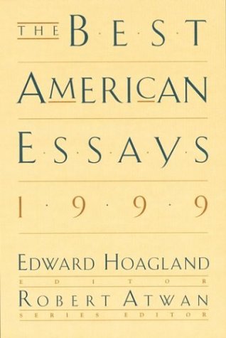 cover image The Best American Essays 1999