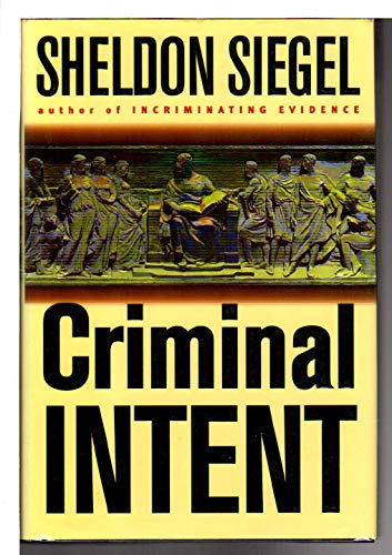 cover image CRIMINAL INTENT