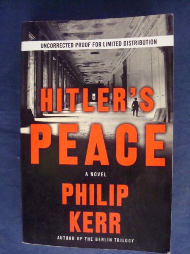 cover image HITLER'S PEACE