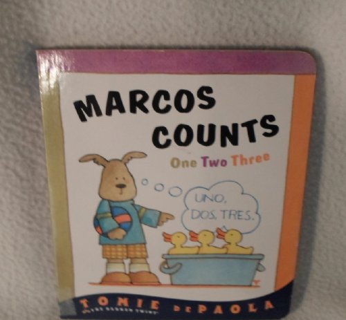 cover image Marcos Counts: One, Two, Three