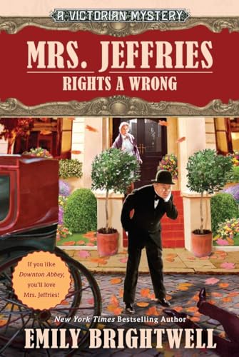 cover image Mrs. Jeffries Rights a Wrong: A Victorian Mystery
