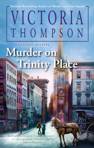 cover image Murder on Trinity Place: A Gaslight Mystery 