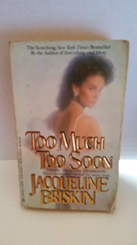cover image Too Much Too Soon