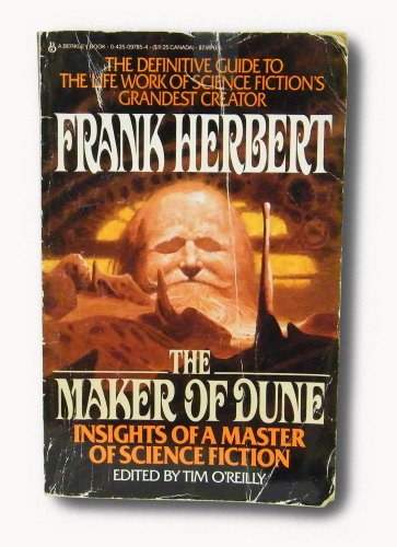 cover image The Maker of Dune: Insights of a Master of Science Fiction