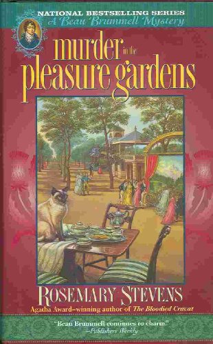 cover image MURDER IN THE PLEASURE GARDENS