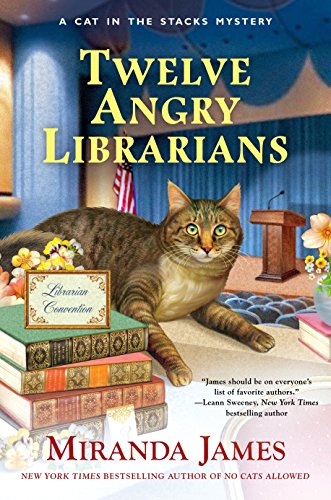 cover image Twelve Angry Librarians: A Cat in the Stacks Mystery