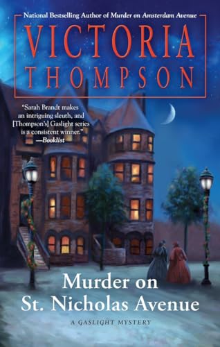 cover image Murder on St. Nicholas Avenue: A Gaslight Mystery