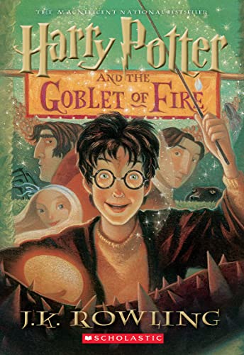 cover image HARRY POTTER AND THE GOBLET OF FIRE