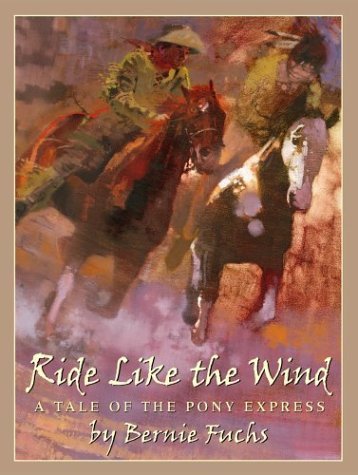 cover image RIDE LIKE THE WIND: A Tale of the Pony Express