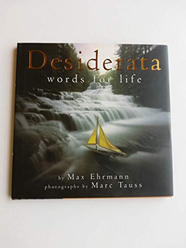 cover image Desiderata: Words to Live by