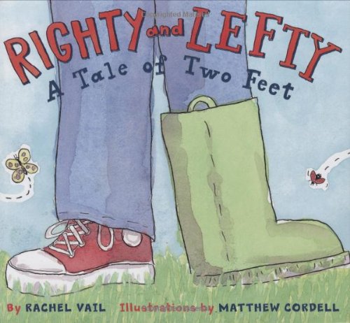 cover image Righty and Lefty: A Tale of Two Feet