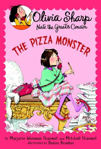 cover image THE PIZZA MONSTER: Olivia Sharp, Agent for Secrets