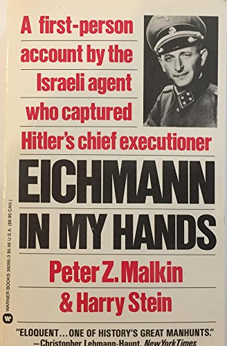 cover image Eichman in My Hands