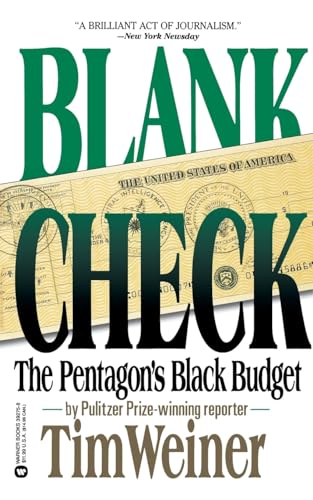 cover image Blank Check: The Pentagon's Black Budget
