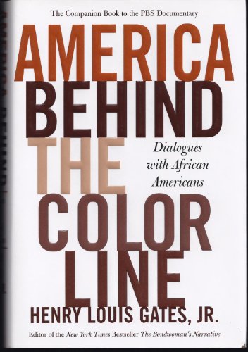 cover image America Behind the Color Line: Dialogues with African Americans