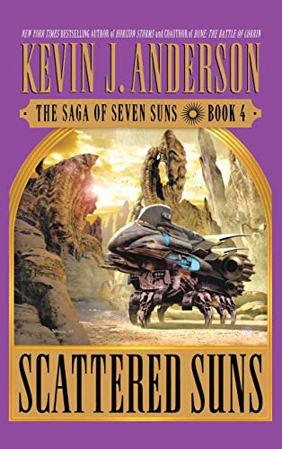 cover image Scattered Suns: The Saga of the Seven Suns: Book 4