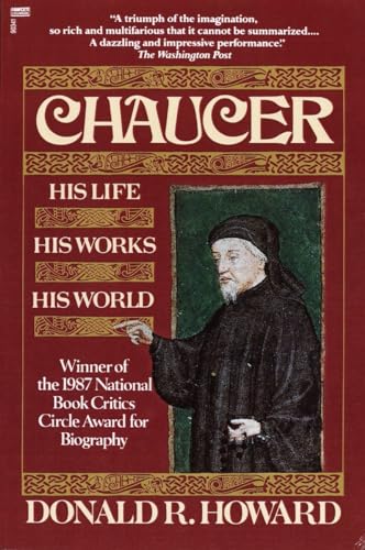 cover image Chaucer: His Life, His Works, His World