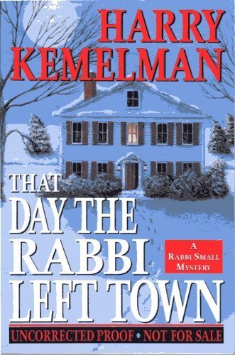 cover image That Day the Rabbi Left Town