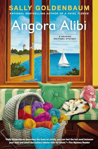 cover image Angora Alibi: A Seaside Knitters Mystery